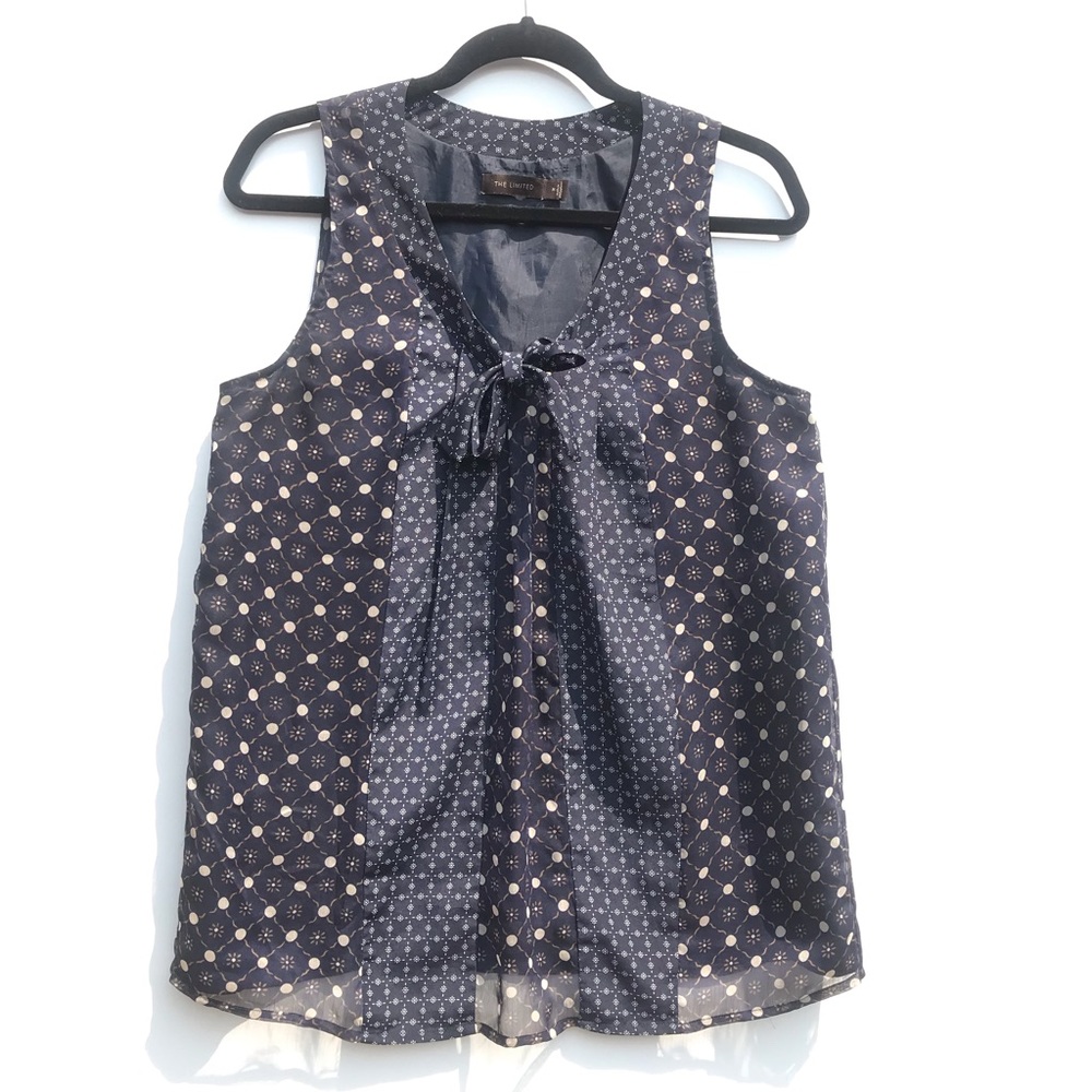 The Limited Sleeveless V-Neck Blouse
